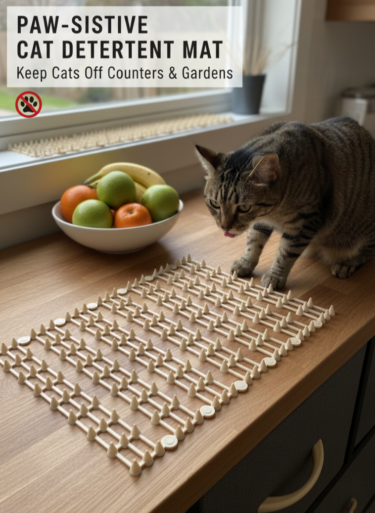 Interactive Anti-Cat Closet Spikes (*6 pieces)