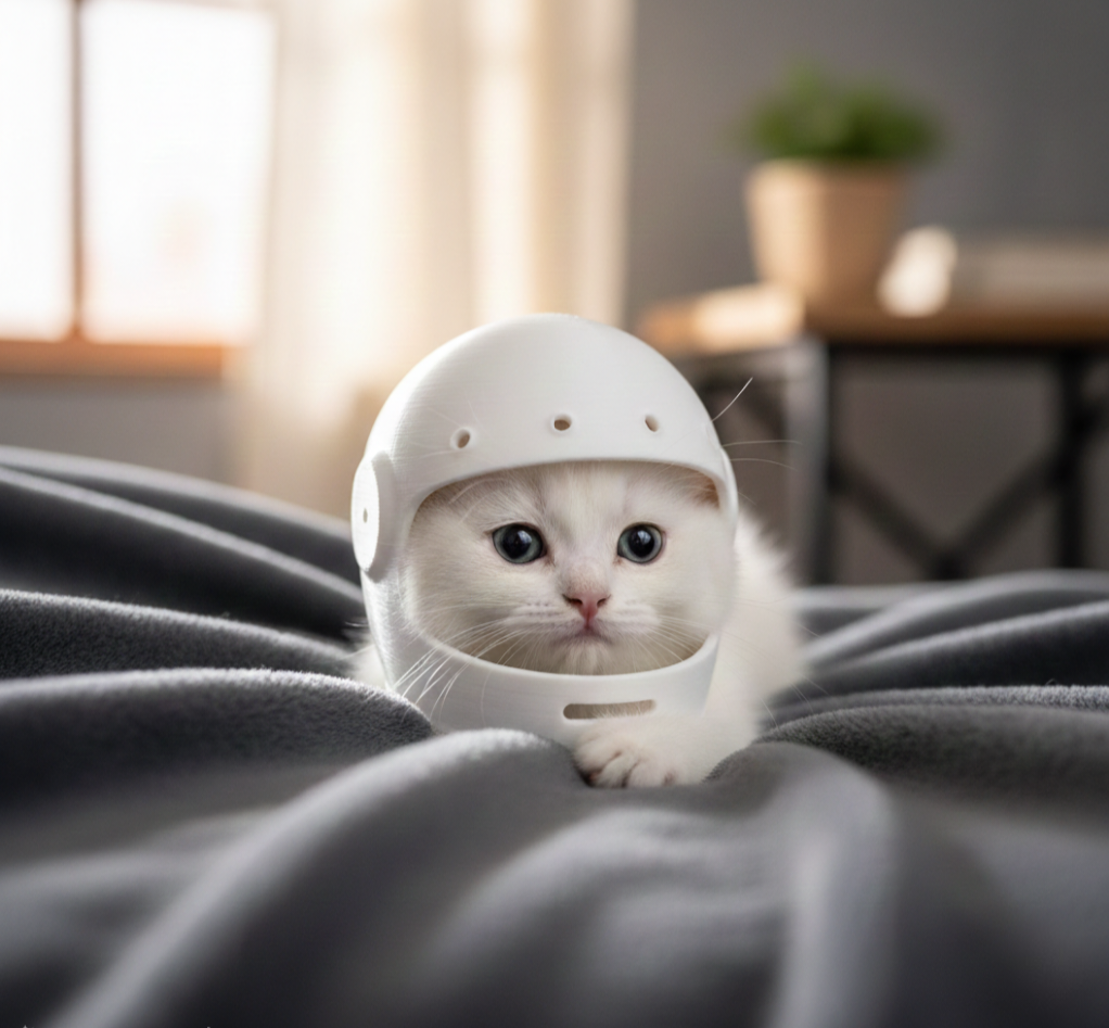 Interactive Cat Helmet