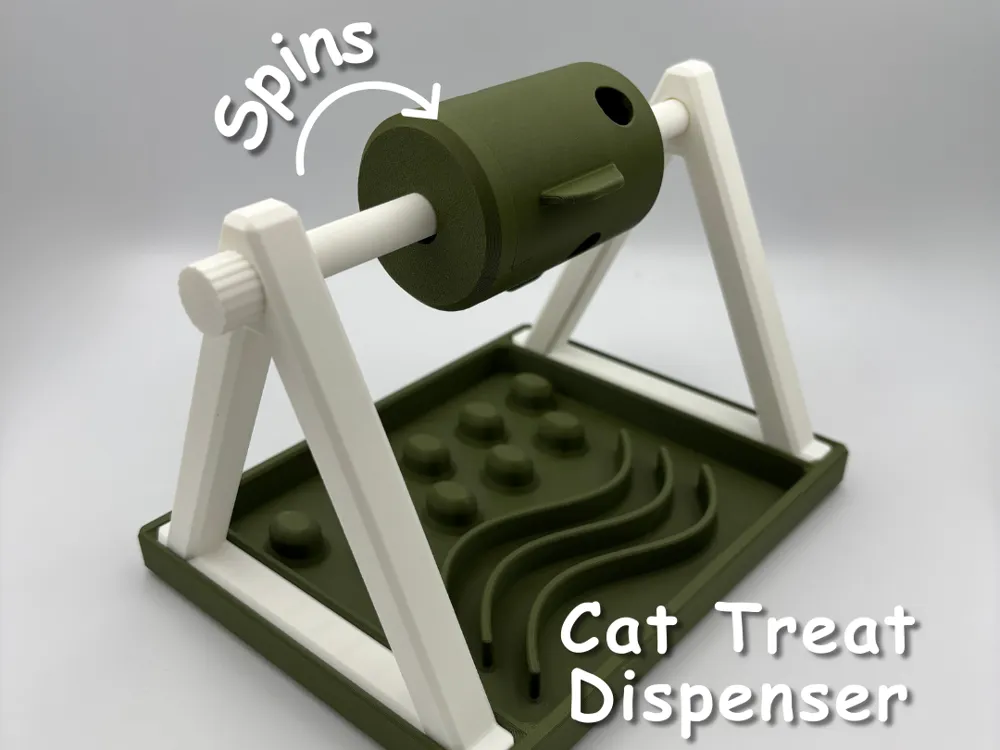 Cat  Spin & Snack