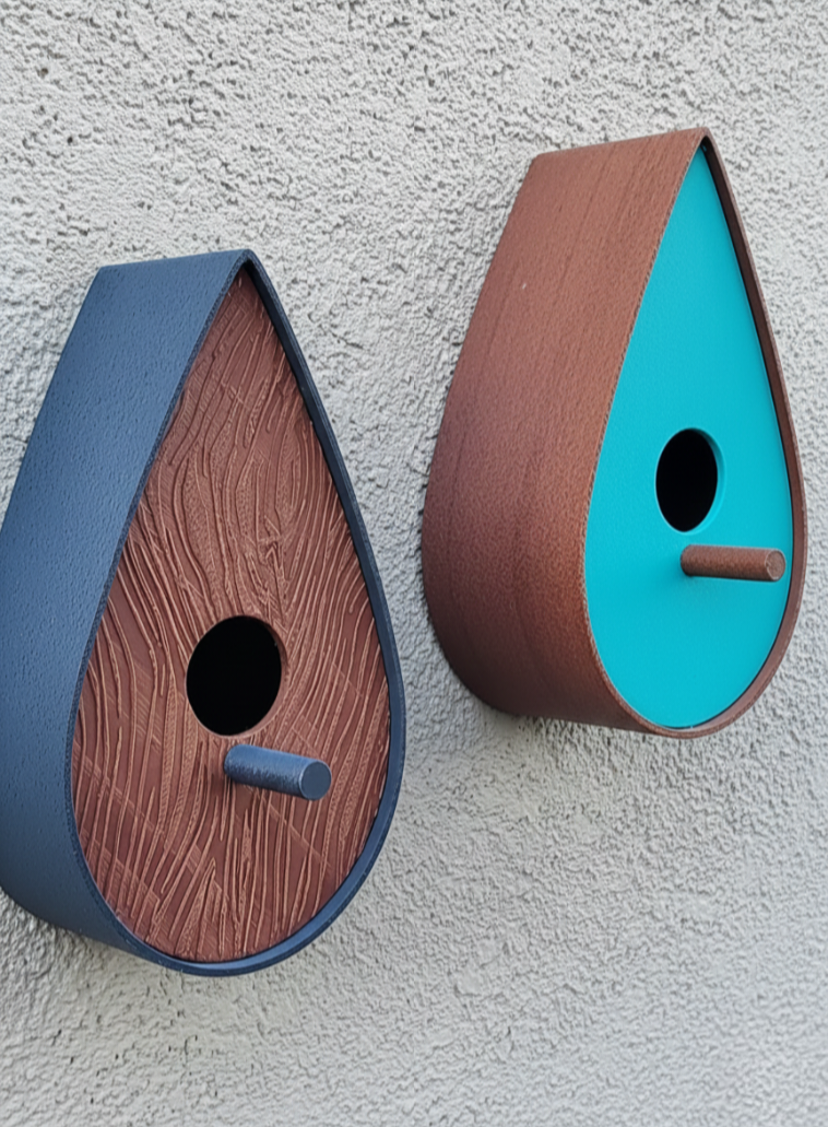 Avian Elegant Raindrop Birdhouse _EASY PR
