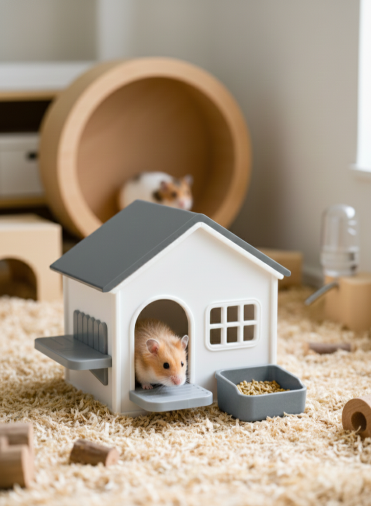 Playful Hamster House