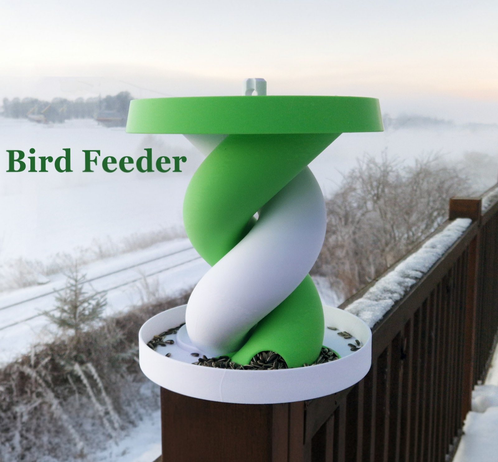 Avian Swirl Bird Feeder