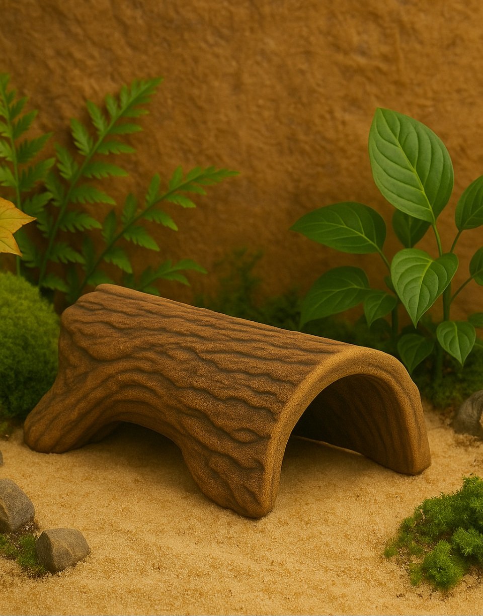Naturalistic Terrarium Decor