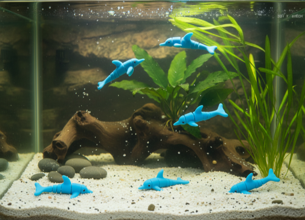 Aquatic Tiny Dolphin