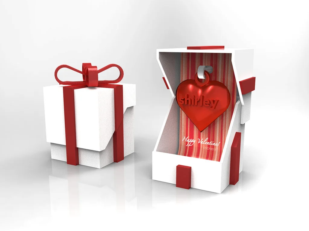 Eternal Love Personalized Heart Gift Set