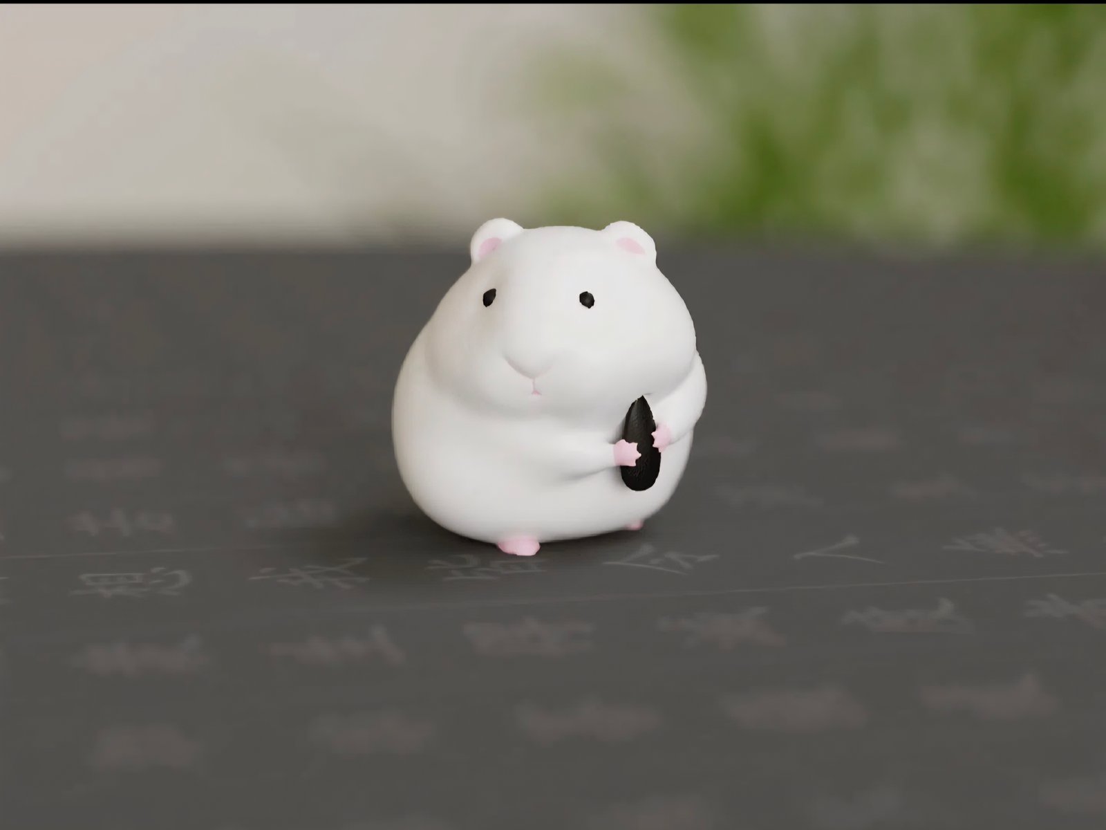 Chubby Hamster Desk Companion
